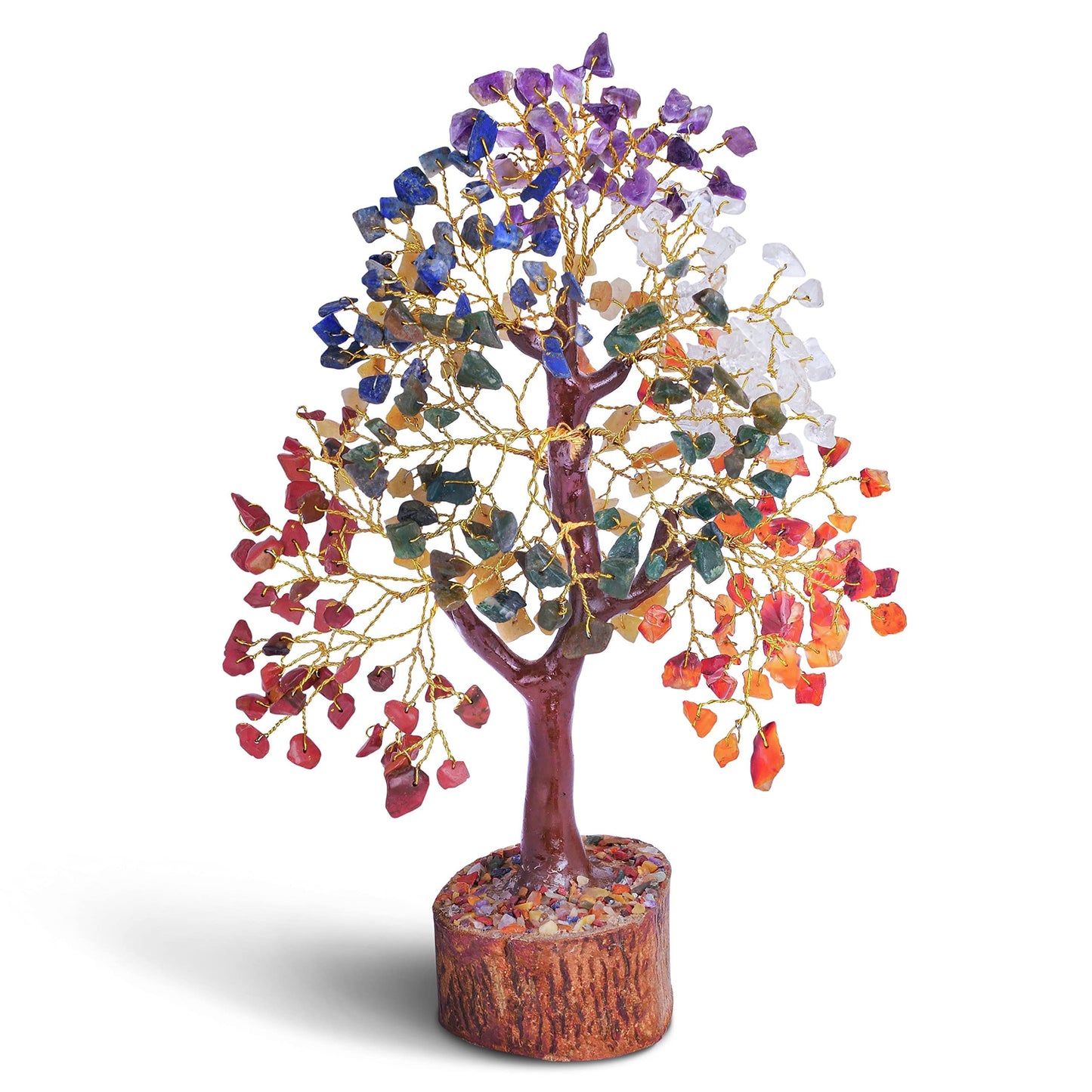 Seven Chakra Crystal Good Luck Tree