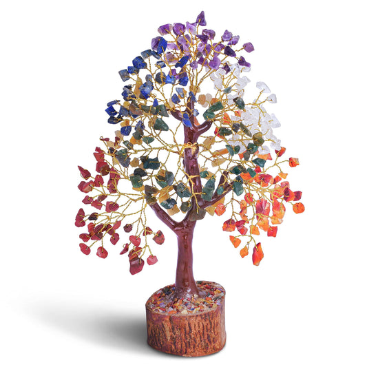 Seven Chakra Crystal Good Luck Tree